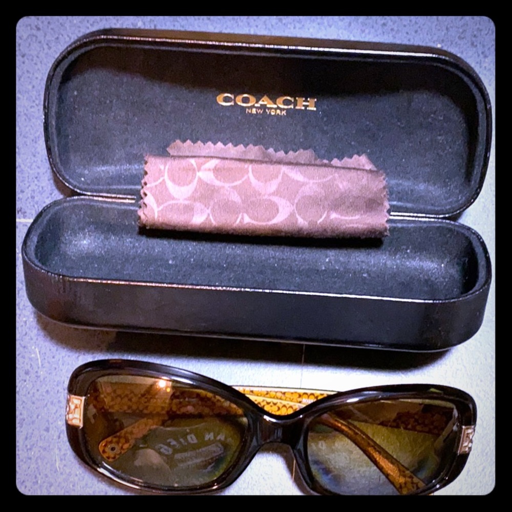 Rarely used Coach prescription sunglasses